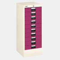 ราคา ICONIC ตู้เอกสาร 10 ลิ้นชัก รุ่น DR-10 สีม่วง ขนาด กว้าง 37.5 ลึก 45.9 สูง 94 ซม. (YA35229)