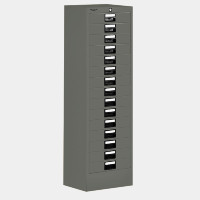 ราคา ICONIC ตู้เอกสาร 15 ลิ้นชัก รุ่น DR-15 สีเทา ขนาด 37.5x45.9x131.8 ซม. (YA35245)