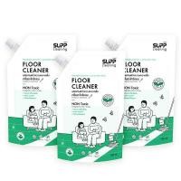 ราคา SUPP น้ำยาถูพื้น สูตรอ่อนโยน กลิ่นตะไคร้หอม ขนาด 700 มล.x3 ถุง (YA35323)