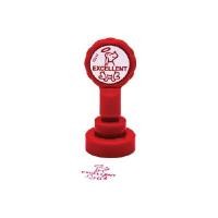 ราคา XCLAMATION ตรายางการ์ตูนหมึกในตัว รุ่น CX-NJ หมา Excellent สีแดง ขนาด 22 มม. (YA35847)