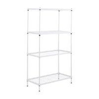 ราคา INDEX LIVING MALL ชั้นวางของ 4 ชั้น รุ่นไวร์เน็ท สีขาว ขนาด 90x45x160 ซม. (YA36791)