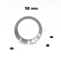 ราคา แหวนครอบด้ามชงกาแฟ อลูมิเนียม สีเงิน ขนาด 58 มม. (YA38532)