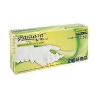 ราคา PARAGON ถุงมือยาง ไนไตร รุ่น 75-253328 สีขาว ขนาด L แพ็ค 100 ชิ้น (YA38881)