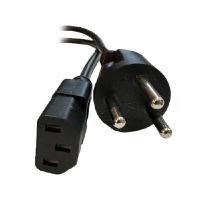 ราคา POWER MAX หัวปลั๊ก 3 ขากลม ช่องเสียบ 3 รูแบน (มอก.) ผลิตในประเทศไทย รุ่น A-0118333 สีดำ ความยาว 1.8 เมตร (YA40338)