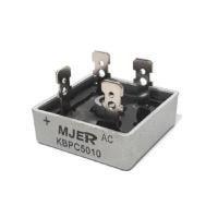 ราคา MJER ไดโอดบริดจ์ รุ่น KBPC5010 สีดำ ขนาด 50A 1000V AC to DC (YA40480)