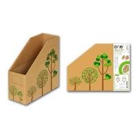 ราคา กล่องใส่เอกสารพับได้ 1ช่อง น้ำตาล-เขียว ONE Non-Seriese (6004478)