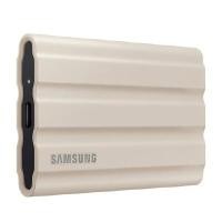 ราคา SAMSUNG PORTABLE SSD T7 SHIELD สีเบจ 2TB (YA42943)
