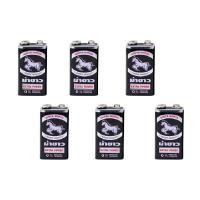 ราคา ถ่านม้าขาว 9V 6 ก้อน (1pc/pack) (YC64216)