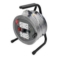 ราคา ล้อเก็บสายไฟเหล็ก 4 ช่อง VCT3x1.5 LUZINO รุ่น TLS-1520 (Y023900)