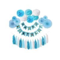 ราคา CASSA -B1S045-อุปกรณ์ลูกโป่งชุดอุปกรณ์ตกแต่งงานวันเกิด (สีฟ้า) (YA34847)