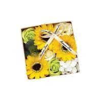 ราคา CASSA - B1S110-กล่องของขวัญกระดาษสบู่ดอกไม้พร้อมการ์ดอวยพร (YA35864)