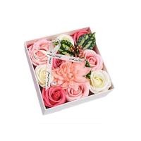 ราคา CASSA -B1S106-กล่องของขวัญกระดาษสบู่ดอกไม้พร้อมการ์ดอวยพร (YA36182)