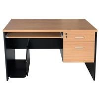 ราคา ONE โต๊ะทำงาน รุ่น MX120-B สีบีช-ดำ (A012909)