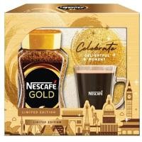 ราคา NESCAFE กาแฟสำเร็จรูป เนสกาแฟโกลด์ ฟรีสดายกิ๊ฟเซท ขนาด 200 กรัม พร้อมแก้วกาแฟ (0A00130)