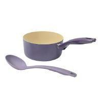 ราคา SEAGULL ชุดเครื่องครัวนอนสติ๊ก มาการอง 2 ชิ้น สีม่วง (0A00329)