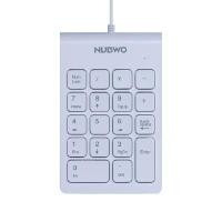 ราคา NUBWO คีย์บอร์ดตัวเลข รุ่น NK46 สีขาว (4095345)