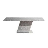 ราคา INDEX LIVING MALL โต๊ะอาหารหินอ่อน รุ่นอัลลาโน่ - สีเทาอ่อน ขนาด 160 ซม. (YA25395)