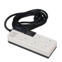 ราคา Panasonic รางปลั๊กไฟ 5 ช่อง 1 สวิตซ์ รุ่น สายยาว 3 เมตร - White (WCHG 28352) (YA28603)