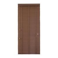 ราคา KASSA HOME มู่ลี่ PVC ลายไม้เส้นใหญ่ รุ่น BG001-BR ขนาด 70 x 160 ซม. สีน้ำตาล (YC06013)