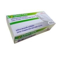 ราคา ถุงมือยางธรรมชาติ ไม่มีแป้ง CLEAN CARE S (9093224)
