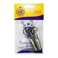 ราคา พุ๊กตะปู MR METAL ขนาด 16 x 100 มม. (แพ็ค 2 ตัว) สีซิงค (Y032756)