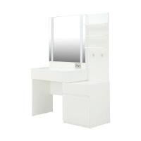 ราคา INDEX LIVING MALL โต๊ะเครื่องแป้ง รุ่นแกลมอิท - สีขาว (YA24416)