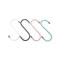 ราคา PK ตะขอตัวเอส S ขนาด 5 นิ้ว คละสี (แพ็ค 24 ตัว) (YC94101)