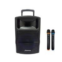 ราคา SHERMAN ลำโพงเอนกประสงค์ 12 นิ้ว รุ่น APS-120 สีดำ (ไมโครโฟนไร้สาย 2 ตัว) (YA40705)
