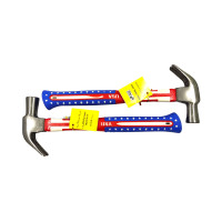 ราคา ค้อนหงอน ด้ามไฟเบอร์ ลายธงชาติ ขนาด 27 มม. (แพ็ค 6 อัน) (YC52411)