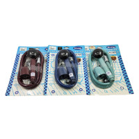 ราคา HANG ฝักบัวอาบน้ำ รุ่น HS-504 สีฟ้า พร้อมสาย PVC ยาว 1.20 เมตร (1 ชุด) (YC52575)