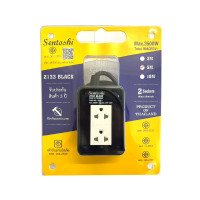 ราคา ปลั๊กพ่วงสนาม 2 ช่อง สายยาว 3 เมตร (บรรจุ 6 ตัว/แพ็ค) (YC52582)