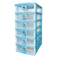 ราคา DMT EASY ลิ้นชักเอกสาร ขนาด A4 6 ชั้น รุ่น BLUE SWITCH พลาสติก PP (YC53303)