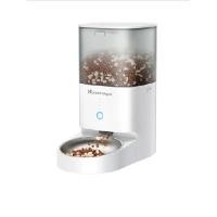 ราคา HOMERUNPET เครื่องให้อาหารสัตว์อัตโนมัติ รุ่น PF20 ชามสแตนเลส ความจุ 4 ลิตร สีขาวงาช้าง (YC79898)