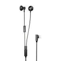 ราคา HIFUTURE หูฟังมีสายกึ่งใส่ในหู พอร์ต USB-C รุ่น MI5 สีดำ หัวต่อมุม ANGLED (YC89991)