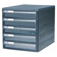 ราคา ORCA ตู้เอกสาร 5 ชั้น รุ่น TCB-5 สีดำ-ใส (6002780)