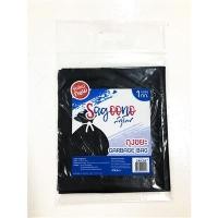 ราคา SAGOONO ถุงขยะหนา สีดำ ขนาด 24x28 นิ้ว แพ็ค 1 กก. (0010401)