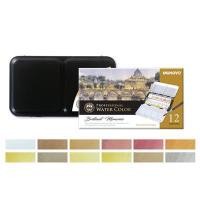 ราคา สีน้ำเค้ก 12 สี METALLIC MUNGYO MWPH-12MT (Y012707)