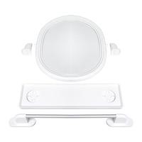 ราคา กระจกพลาสติก SET 3 ชิ้น วงรี KASSA รุ่น KS-3844 สีขาว (Y019165)