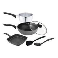 ราคา Seagull ชุดเครื่องครัวนอนสติ๊ก คิทเช่นทู (6 ชิ้น) no.2 THAI SUN SPORT KC0011 (YA16154)