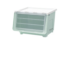 ราคา THAI SUN SPORT กล่องพลาสติกเก็บของ (มีฝาเปิดหน้า) สีเขียว ขนาด 43*37*30 ซม. (YA21838)