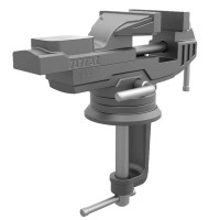 ราคา Total ปากกาจับชิ้นงาน แบบหนีบโต๊ะ ขนาด 60 มม. รุ่น THT6126 ( Bench Vice ) (YA25614)