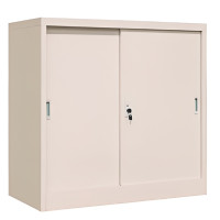 ราคา MEDILA ตู้เอกสารบานเลื่อน 3 ชั้น รุ่น SH0037BE สีครีม จัดส่งอย่างเดียว (YC10973)