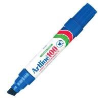 ราคา ARTLINE ปากกามาร์คเกอร์หัวตัด EK-100 สีน้ำเงิน (ขนาดเส้น 7.5-12 มม.) (1080123)