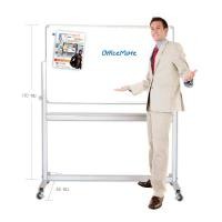 ราคา ไวท์บอร์ดแม่เหล็กโอเอ มีล้อ 2 หน้า 90x150 ซม. ฟูจิ (7011100)