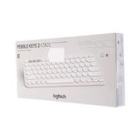 ราคา LOGITECH BLUETOOTH MULTI-DEVICE KEYBOARD รุ่น K380S สี WHITE (YB14132)