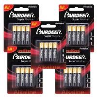 ราคา PAIRDEER ถ่านอัลคาไลน์ AAA รุ่น Super Alkaline เซ็ท 5 แพ็ค (Y091856)