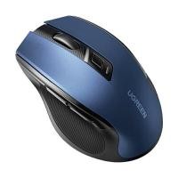 ราคา UGREEN เมาส์ไร้สาย Ergonomic รุ่น MU006 สี Blue (เชื่อมต่อผ่าน2.4G/Bluetooth) (YC62268)