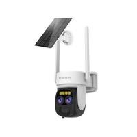 ราคา Vstarcam VStarcam กล้องวงจรปิดไร้สาย 2 เลนส์คู่ ใส่ซิม 4G ภายนอก BG67D White, พลาสติก ABS , 256.0 GB. Set (YA44655)