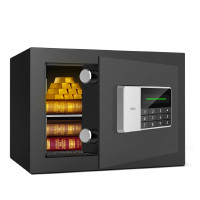 ราคา DELI ตู้เซฟอิเล็คทรอนิกส์ ตู้เซฟกันขโมย กันไฟ หน้าจอ LED (YB21498)