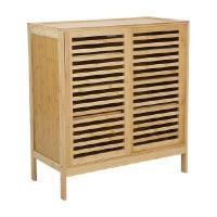 ราคา INDEX LIVING MALL ตู้รองเท้า รุ่นโครนอส สีธรรมชาติ ขนาด 80x40x88 ซม. (YA28322)